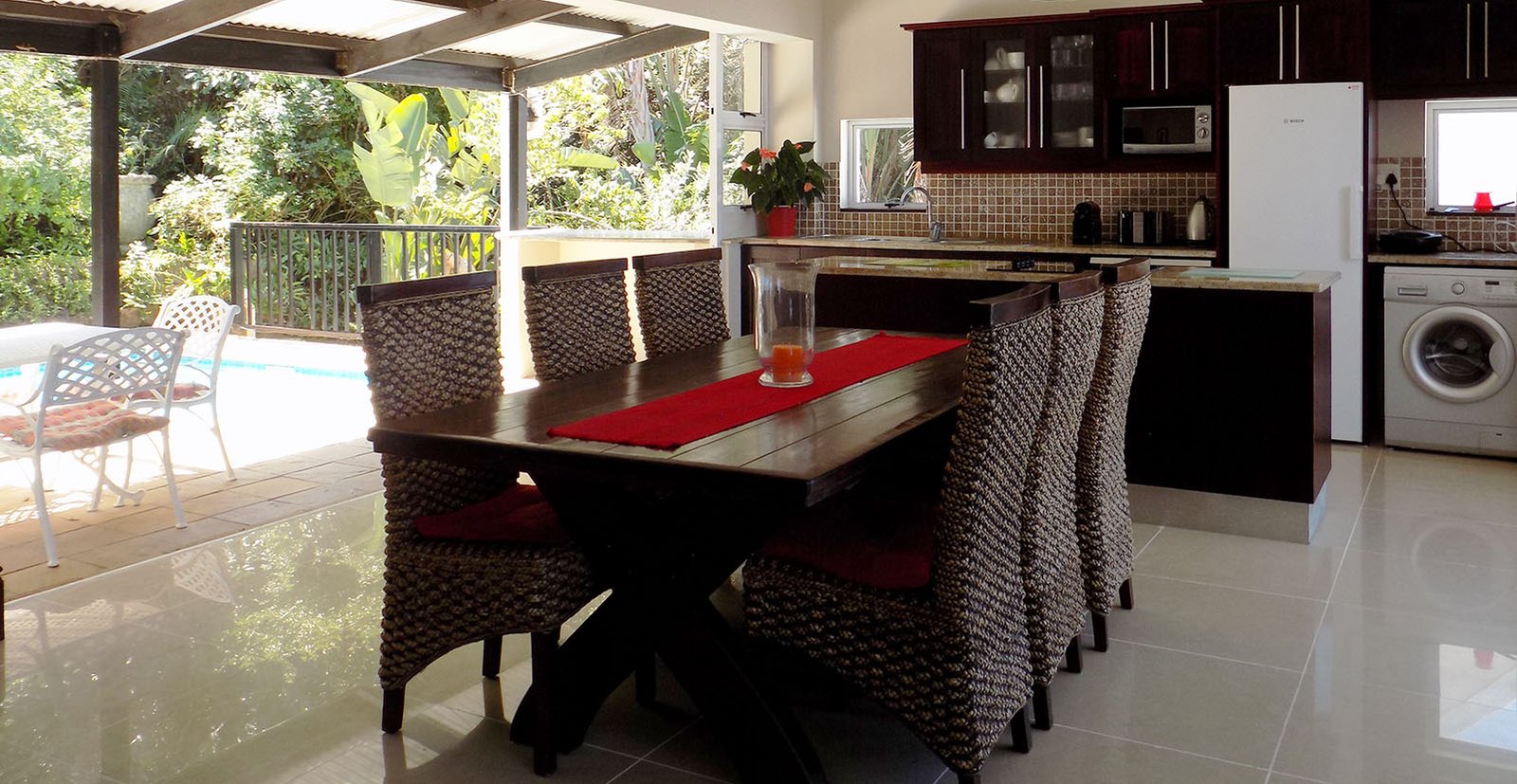 Accommodation with wonderful sea views